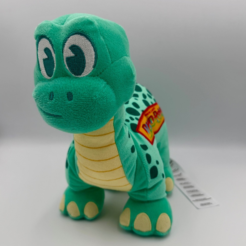 Disney Parks Animal Kingdom Dino-Rama Green Apatosaurus Dinosaur Plush 14 Inch